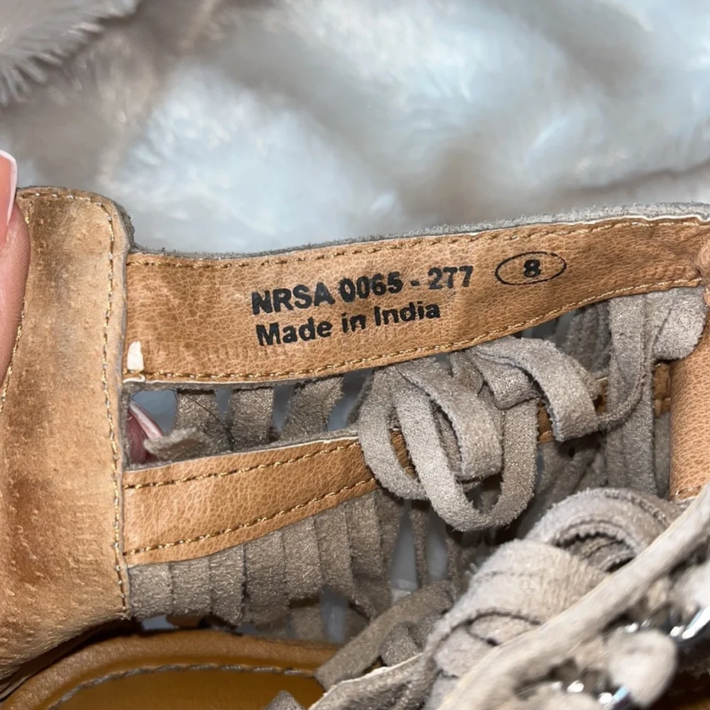 Not Rated Fringe Sandals